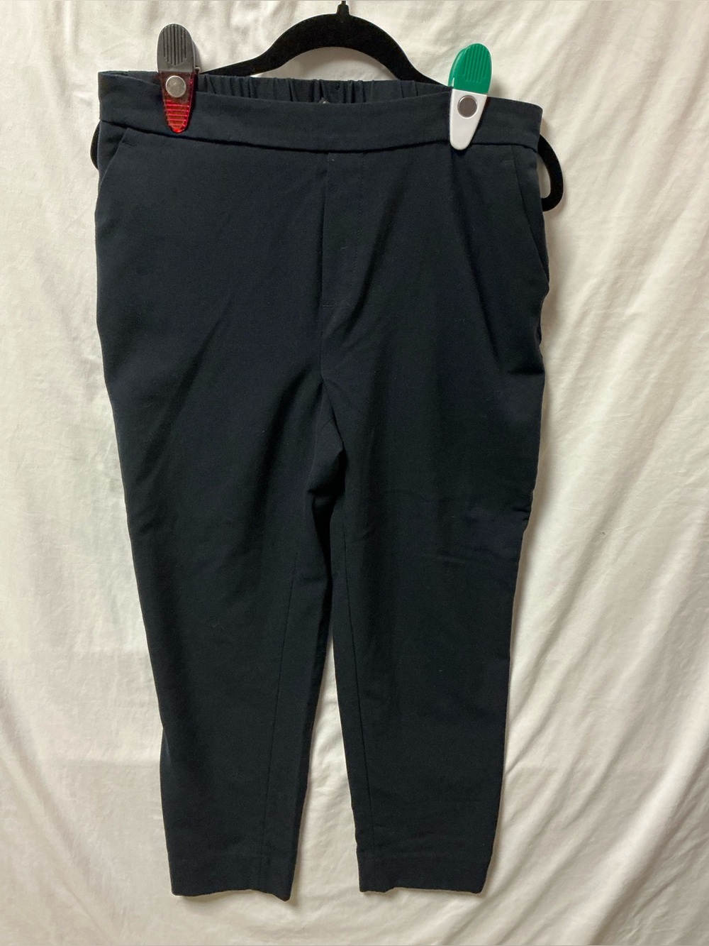 Banana Republic dark navy Elastic Waist Skirt